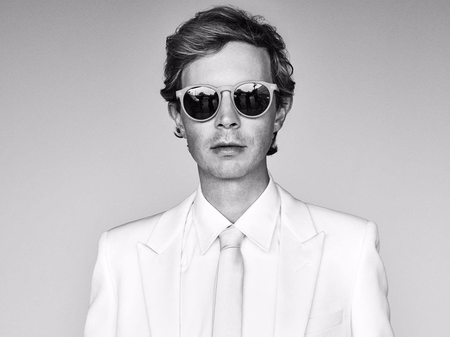 Beck - white portrait