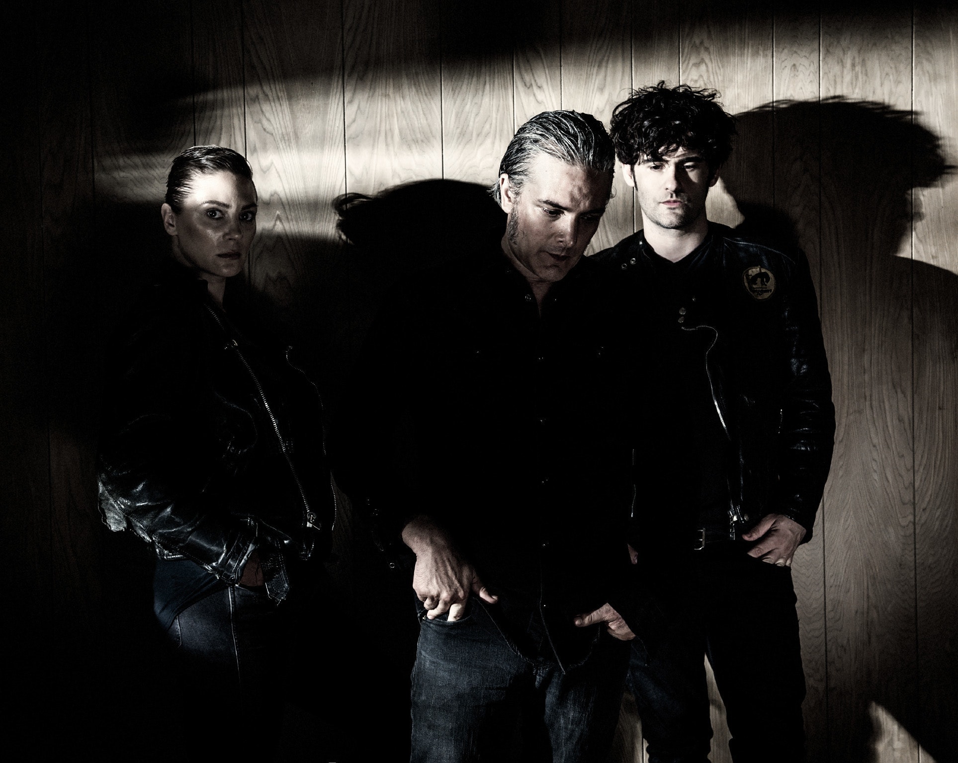 Black Rebel Motorcycle Club - wooden wall