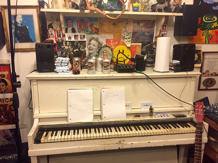 Daniel Johnston's room, photo by Emily Ann Lopez