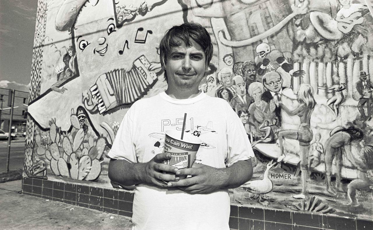 Daniel Johnston - soda pop, photo by John McConnico
