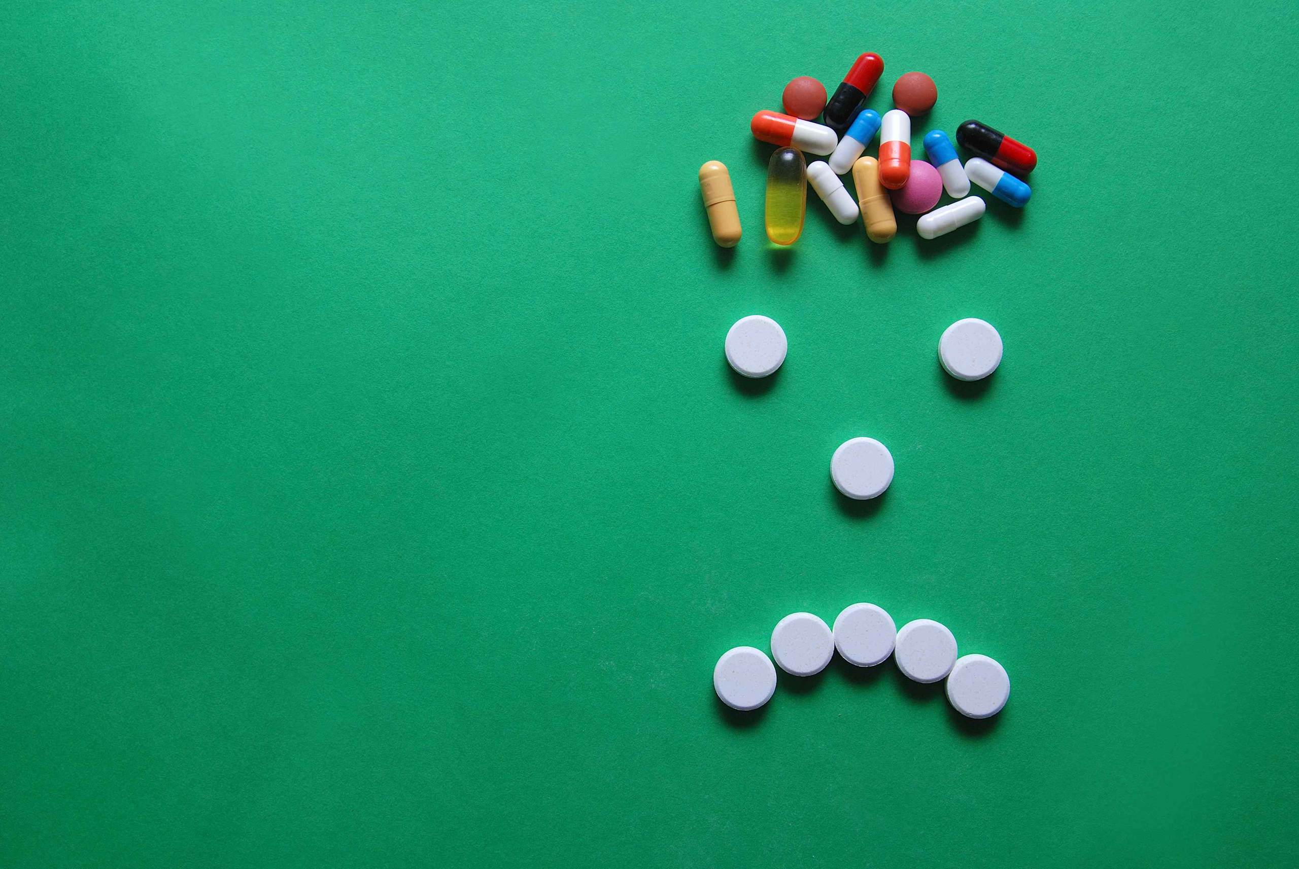 Pills sad face