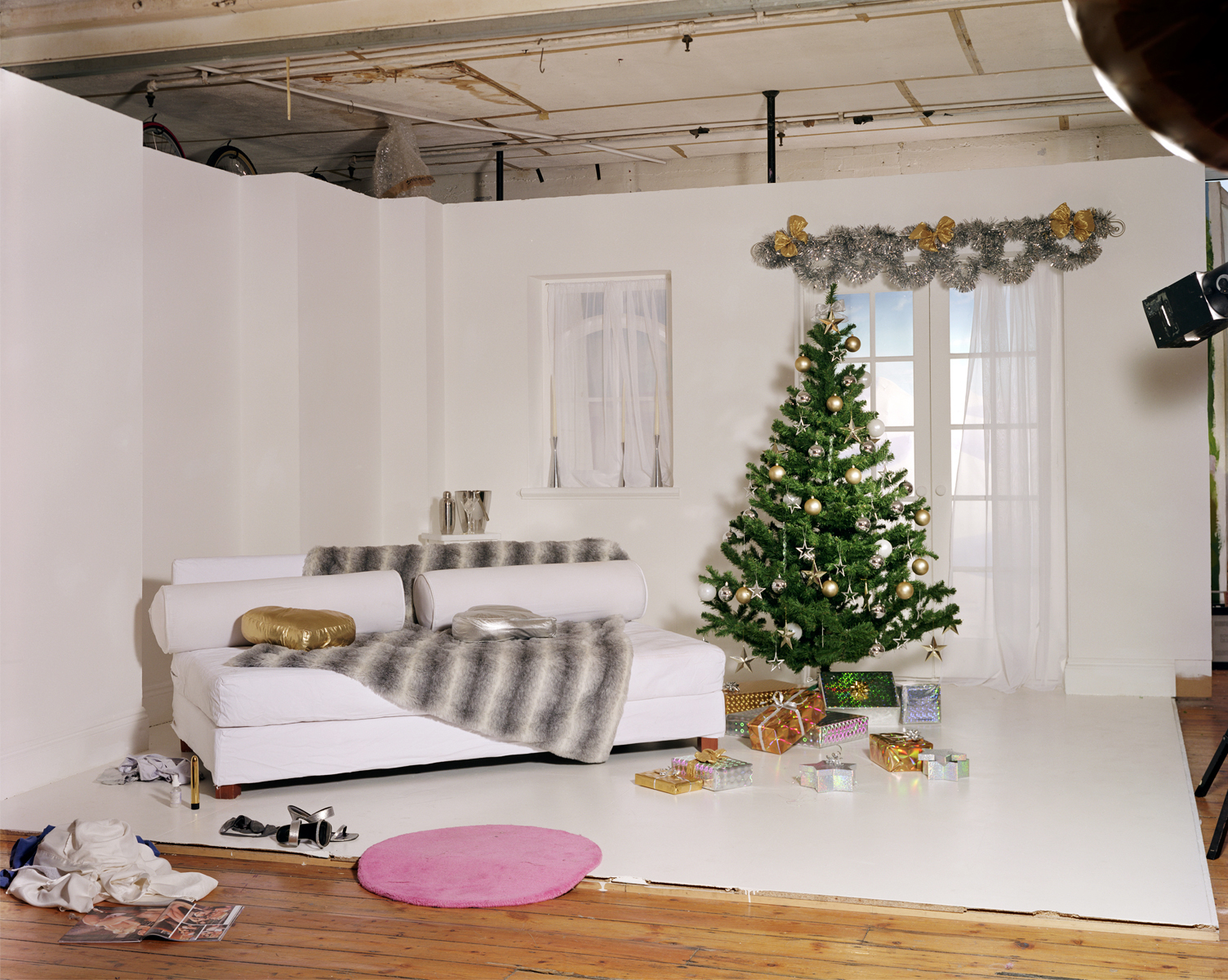 Jo Broughton - Empty Porn Sets | White Christmas
