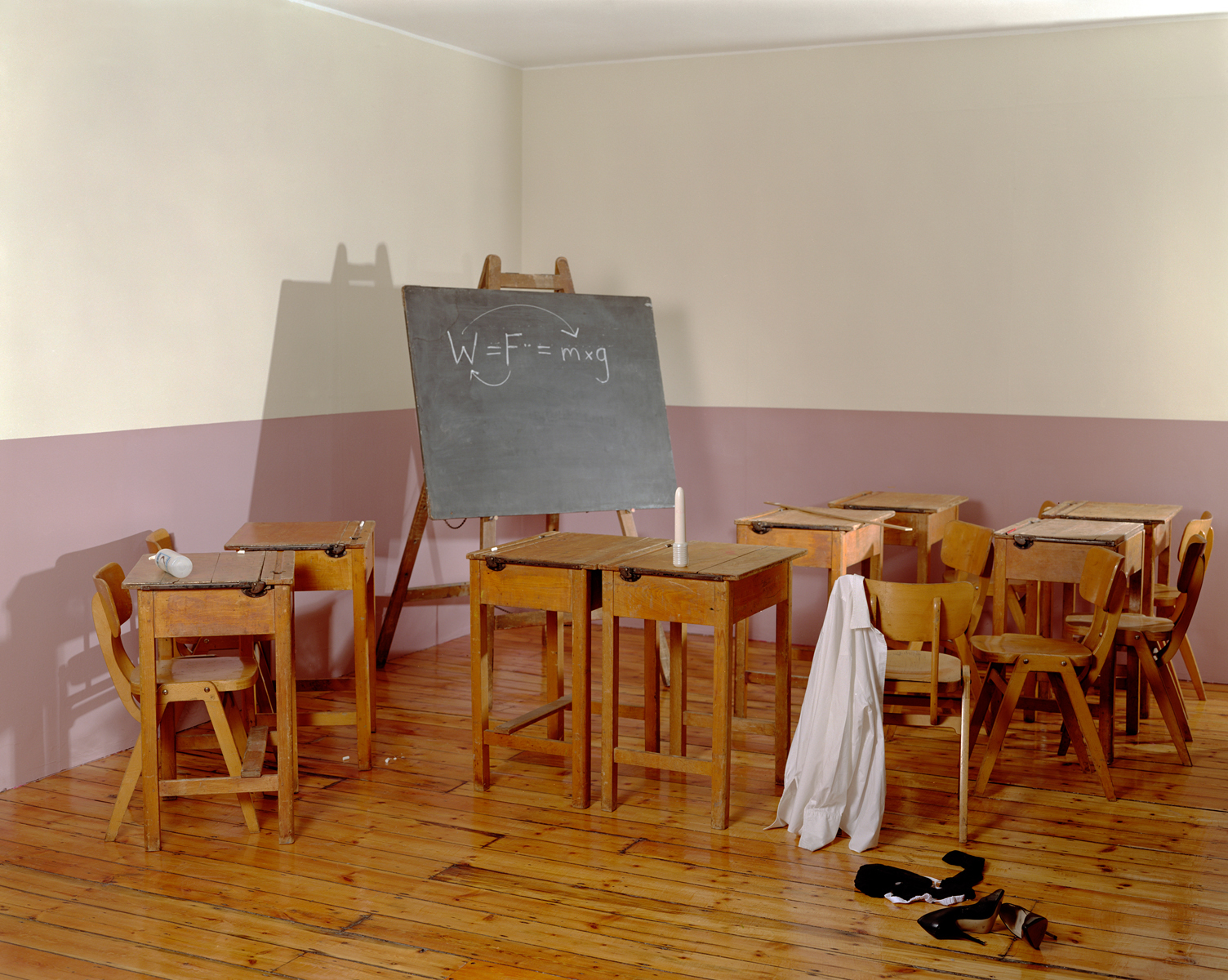 Jo Broughton - Empty Porn Sets | Classroom