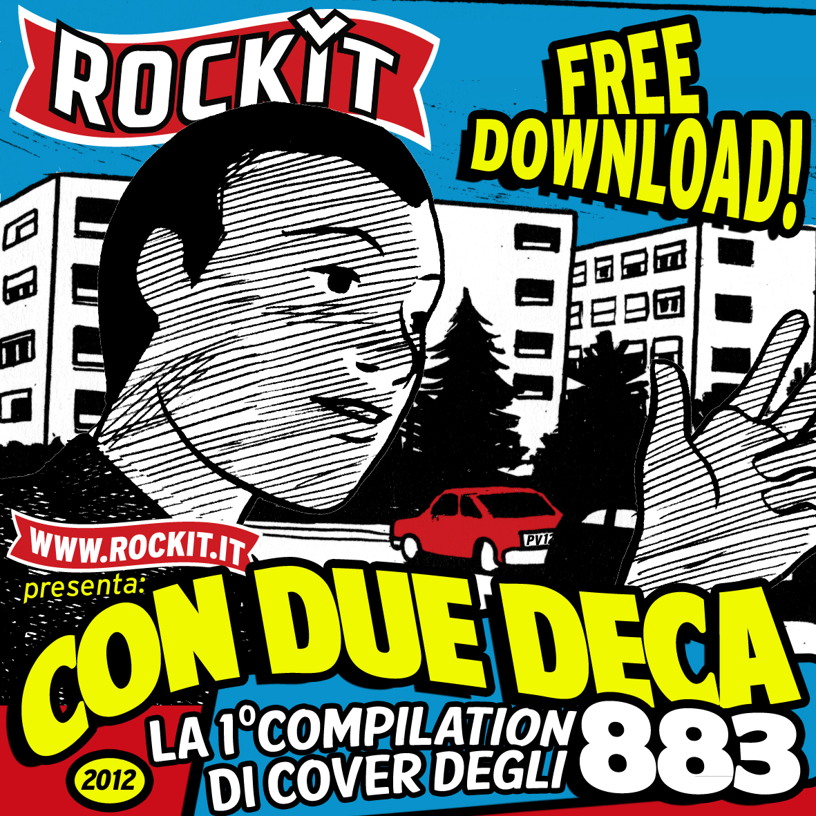 Con Due Deca, 883 - compilation cover