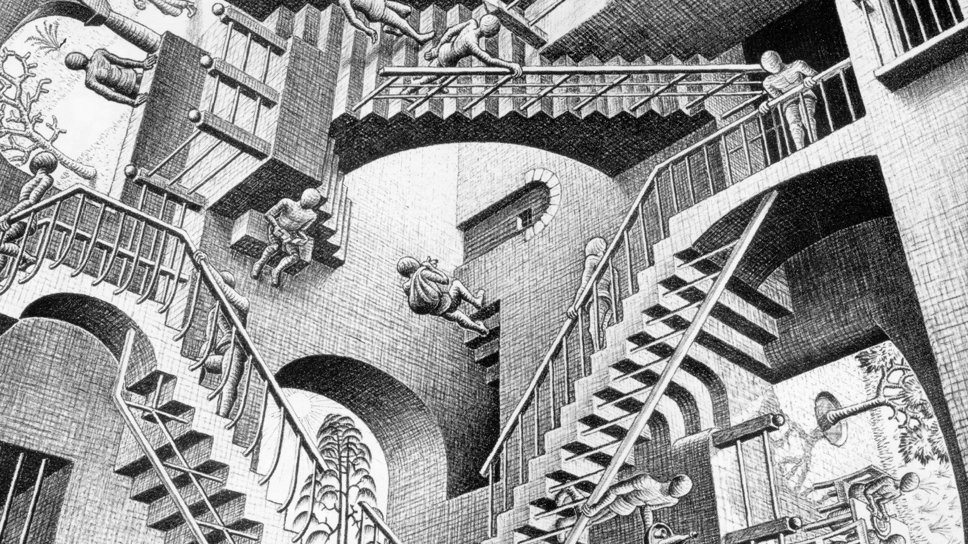 Sintetismi - Il mondo è fatto a scale, Escher