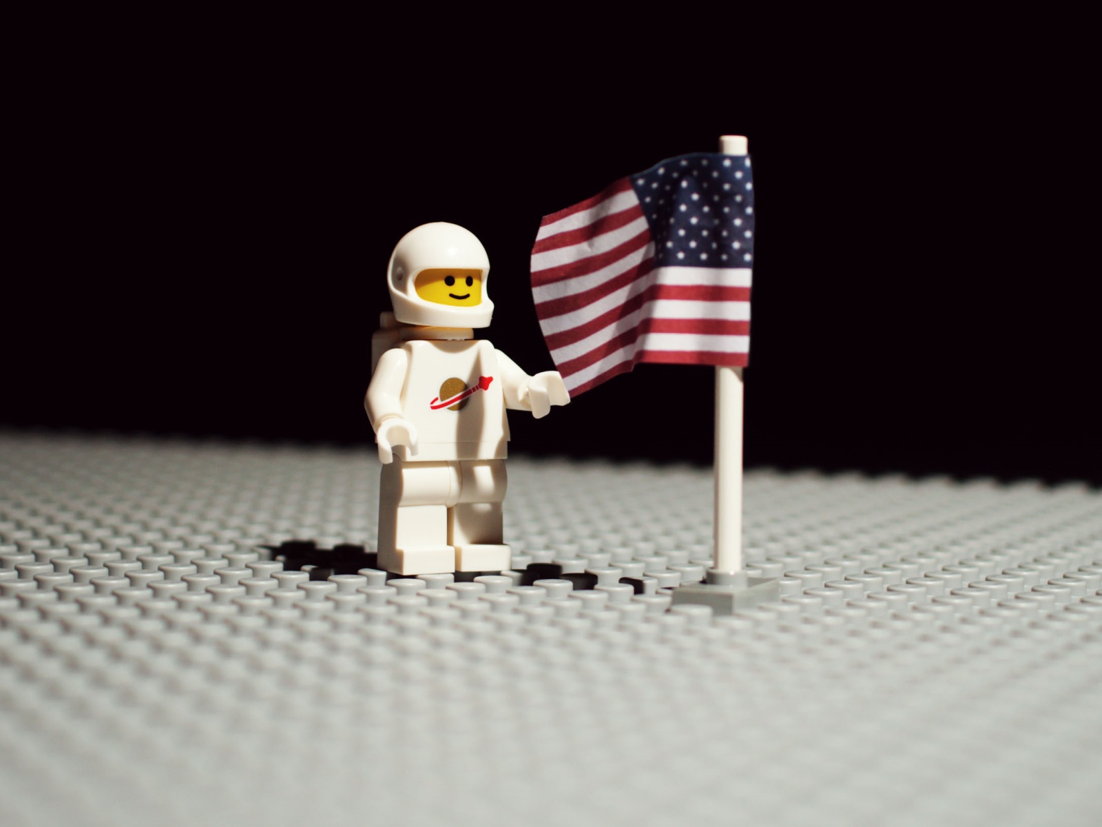 LEGO moon landing