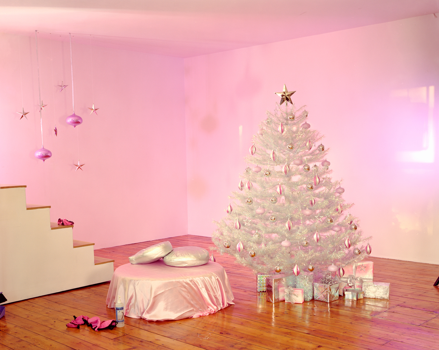 Jo Broughton - Empty Porn Sets | Pink Christmas